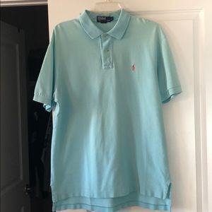 Aqua Blue Polo by Ralph Lauren